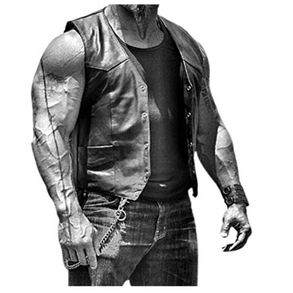 Fast and Furious 8 Leather Jacket Vest