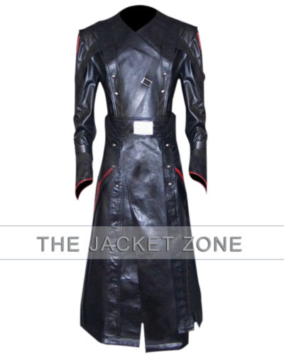 Captain America Avenger Red Skull Trench Coat
