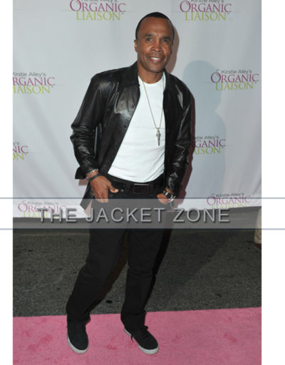 Sugar Ray Leonard Leather Jacket