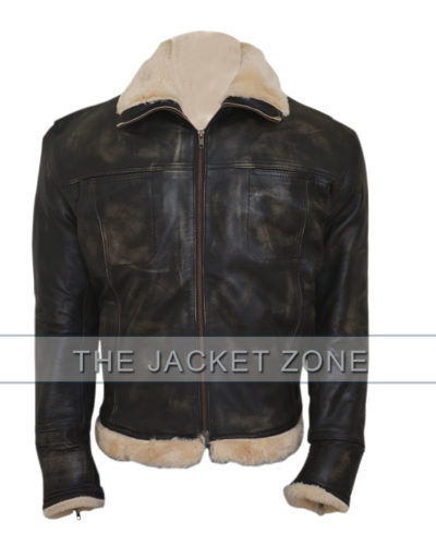 vin diesel triple x 2002 leather fur jacket