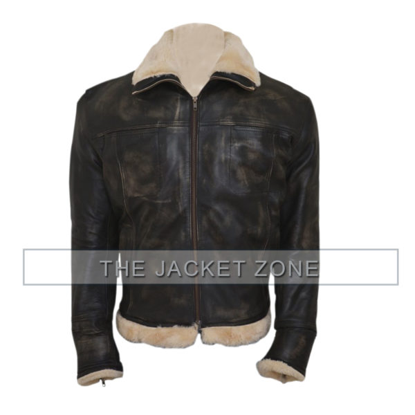 vin diesel triple x 2002 leather fur jacket