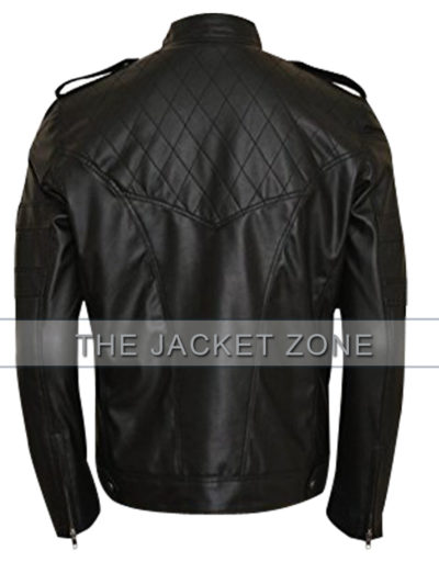 Batman Arkham Knight Black Motorcycle Jacket