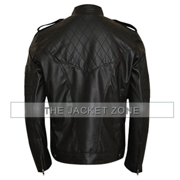 Batman Arkham Knight Black Motorcycle Jacket
