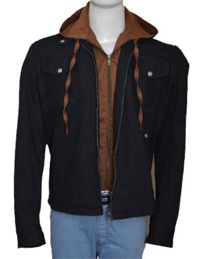 Civil War Bucky Barnes Cotton Jacket with Hoodie