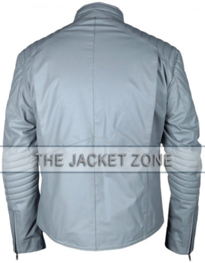 Dawn Of Justice Batman Arkham_Knight Gray Leather Jacket