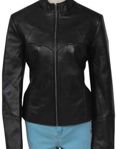 Batgirl Cosplay Leather Jacket
