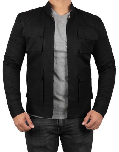 Black Cotton Han Solo Empire Strike Jacket