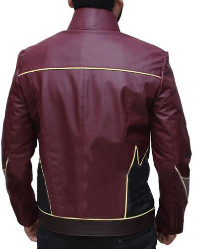 Flash The Real Jay Garrick Leather Jacket
