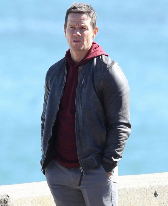 Mark Wahlberg Spenser Wonderland Leather jacket