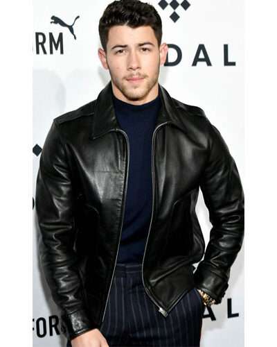 Nick Jonas Joins Normani at Tidal X Brooklyn Event Jacket