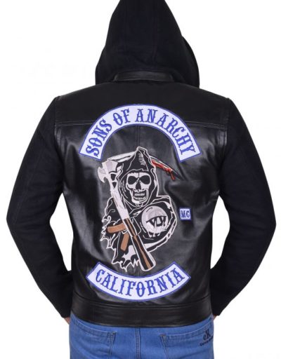 Sons of Anarchy Jackson Teller Hoodie Jacket