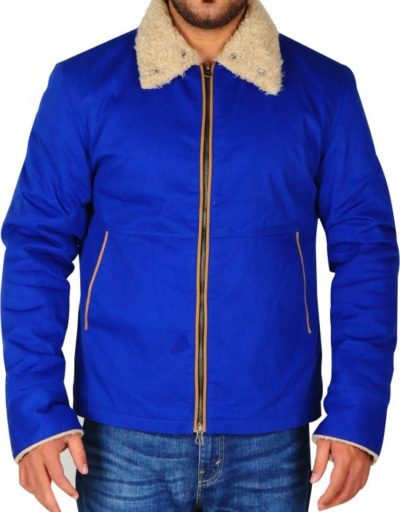 Tom Hardy The Drop Bob Blue Cotton Jacket