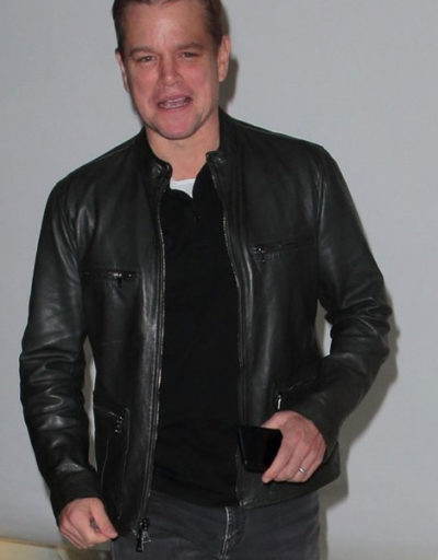 Jenna Dewan Black Leather Jacket