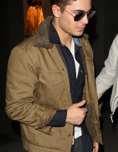 Zac Efron Cotton Jacket