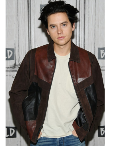 Cole Sprouse Suede Leather Jacket