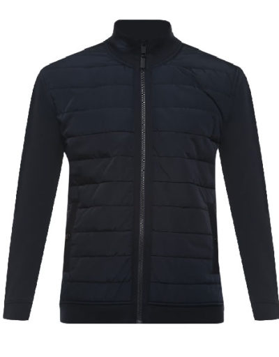 Colton Underwood Bomber Nylon Wool Jacket
