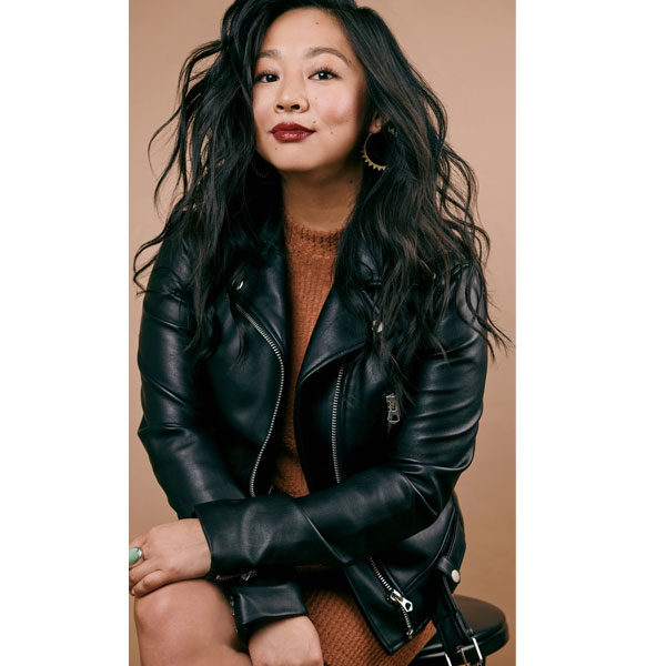 Stephanie Hsu Leather Jacket