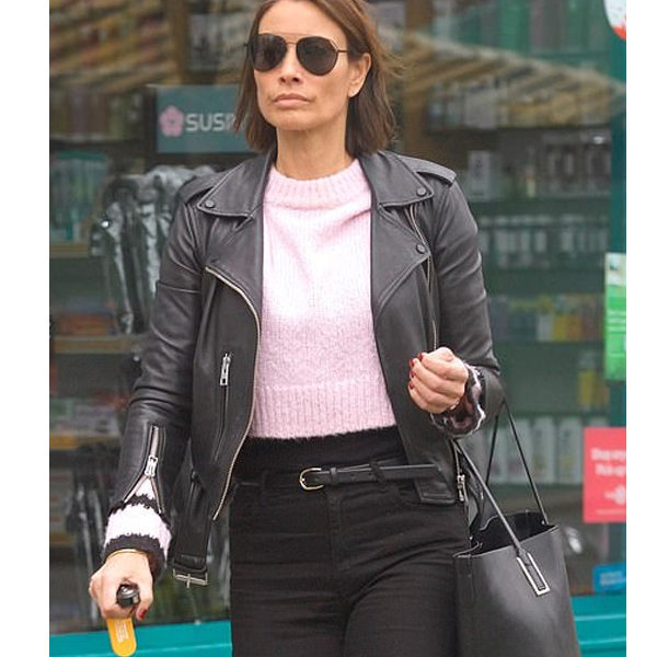 Melanie Sykes Leather Jacket