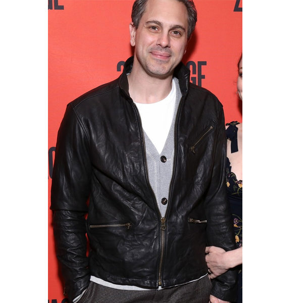 Thomas Sadoski 40th Birthday Leather Jacket