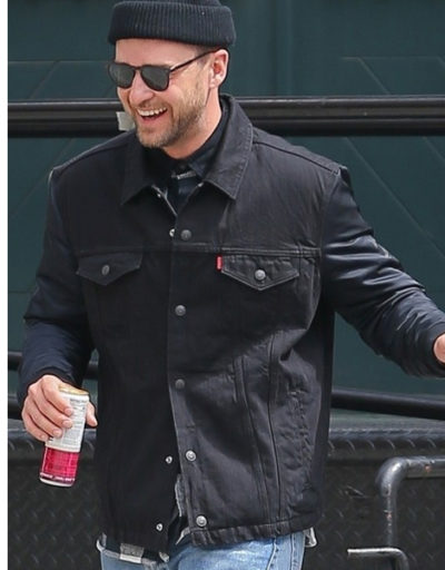 Justin Timberlake Steps Out After Being Honored in Songwriters Hall of Fame Jacket