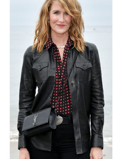 Laura Dern leather Jacket