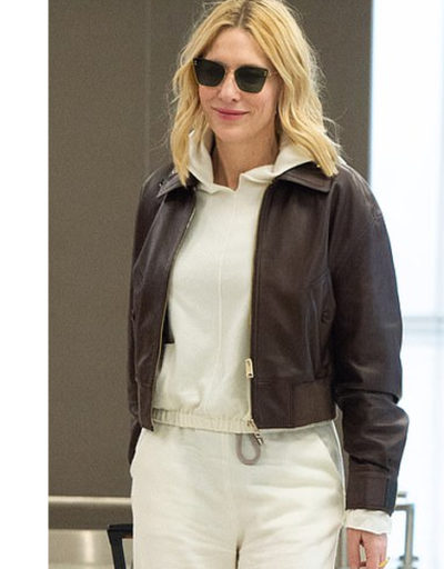 Cate Blanchett Leather Jacket