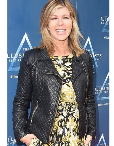 Kate Garraway The Illusionists Event Leather Jacket