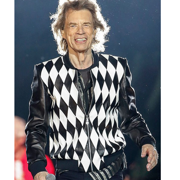 Mick Jagger Leather Jacket