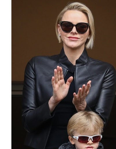 Princess Charlene Leather Jacket