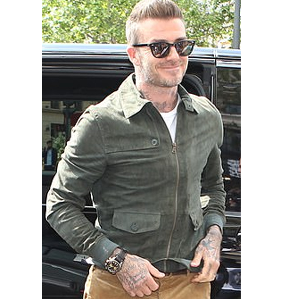 Victoria Beckham Paris Suede Leather Jacket - Image 3