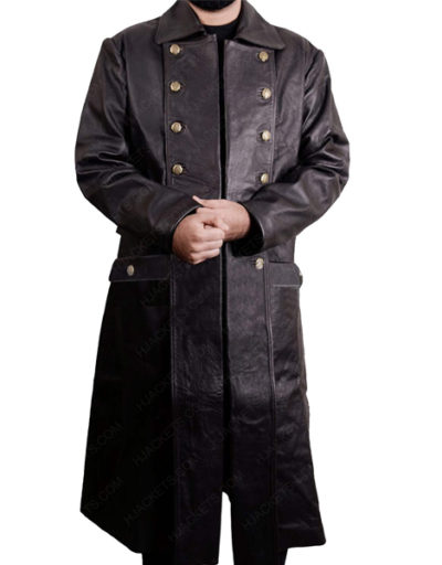 Declan Harp Frontier Leather Coat