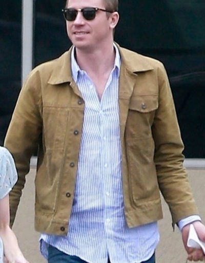 Garrett Hedlund Cotton Jacket