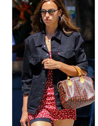 Irina Shayk steps out out New York City Jacket