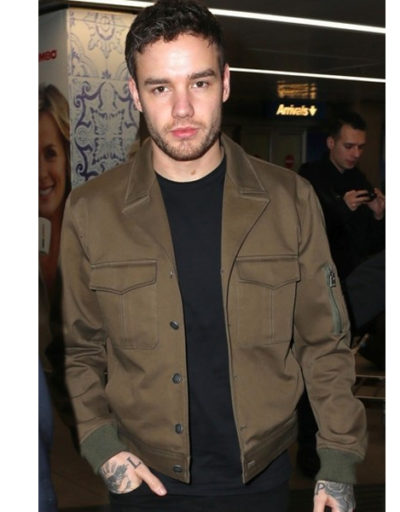 Liam Payne leather Cotton Jacket