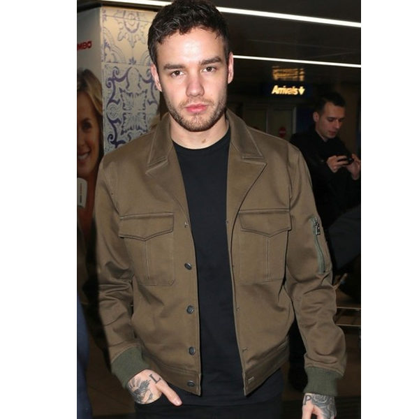 Liam Payne leather Cotton Jacket