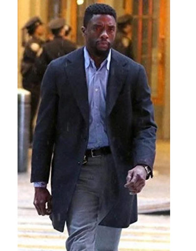 21 Bridges Chadwick Boseman wool Coat