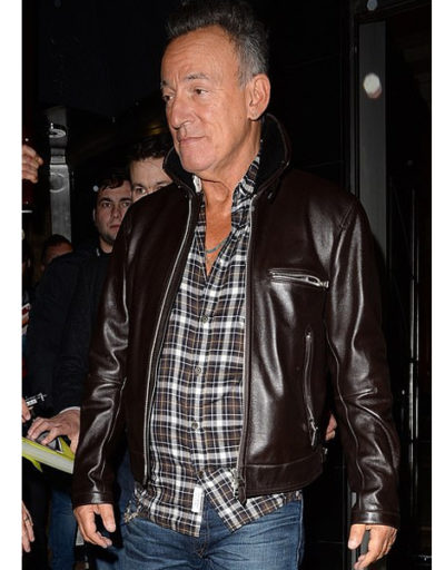 Bruce Springsteen leather Jacket