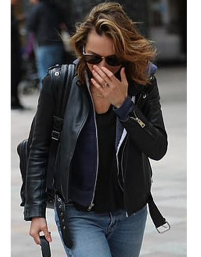 Kara Tointon London Leather Jacket
