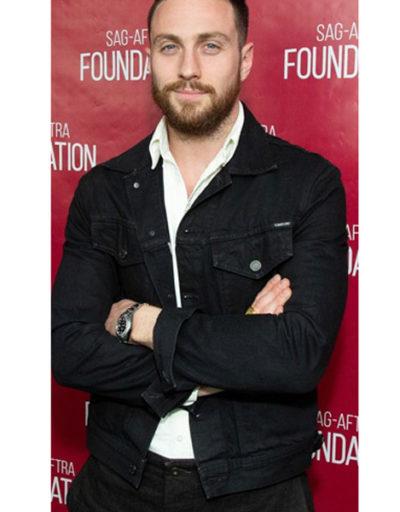 Aaron Taylor Johnson Sag Aftra Foundation Cotton Jacket