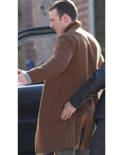 Chris Evans Ransom Drysdale Wool Coat
