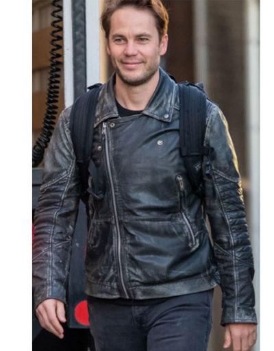 Jimmy Kimmel That 21 Bridges Leather Jacket