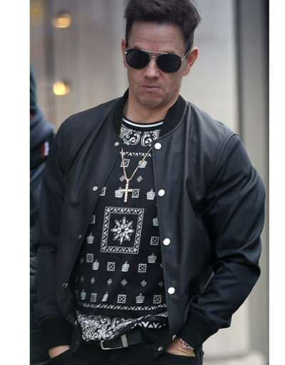 Mark Wahlberg London Leather Jacket