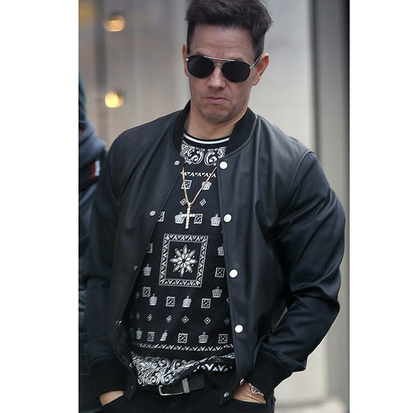 Mark Wahlberg London Leather Jacket