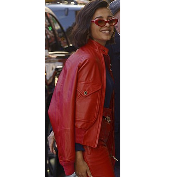 Naomi Scott fiery Jacket