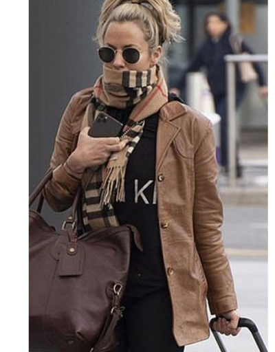 Caroline Flack Heathrow Leather Jacket