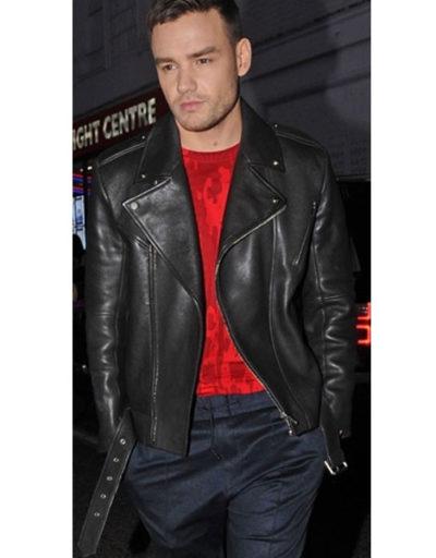 Liam Payne Hugo Campaign Party Leather Jacket