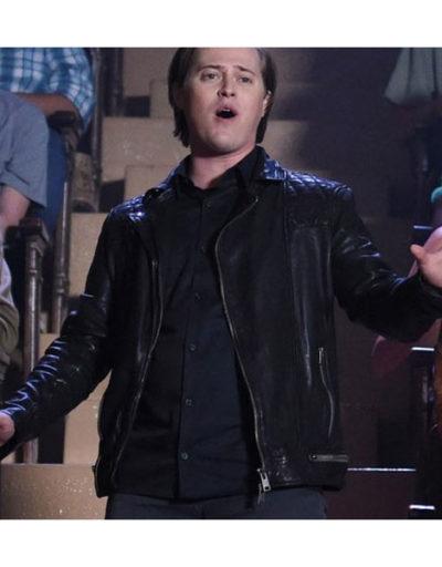 Lucas Grabeel Disney Series Leather Jacket