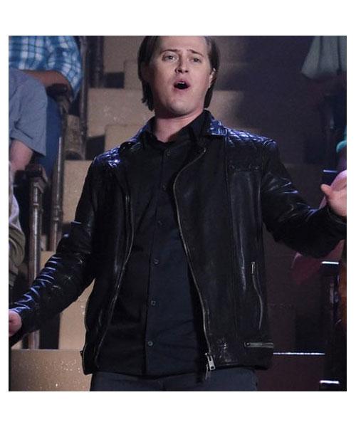 Lucas Grabeel Disney Series Leather Jacket