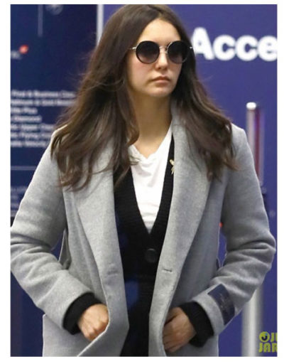 Nina Dobrev Coat