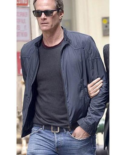 Rande Gerber Blue Cotton Jacket